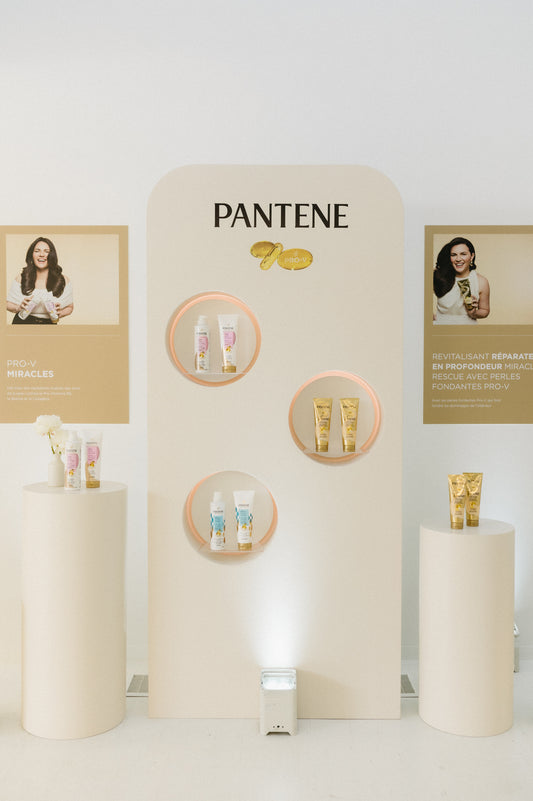 Brand activations Montreal Big flowers Mtl