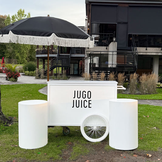 PALMA – White Cart with Umbrella