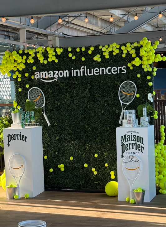 Greenery wall backdrop