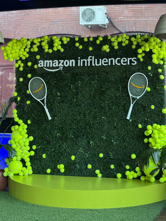 Greenery wall backdrop