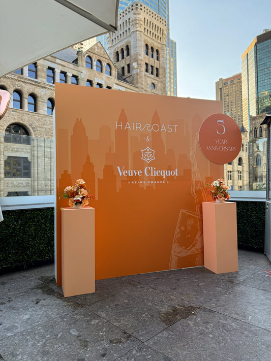 Step and Repeat (with design) for brand activations